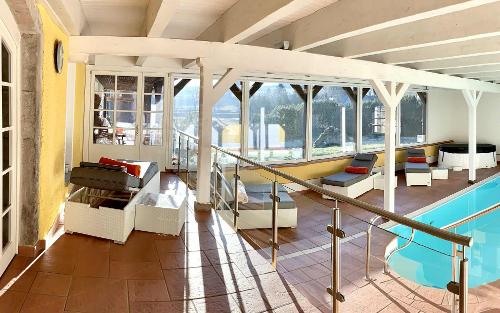 Indoor-Pool bei Jäschners Ferienwohnungen