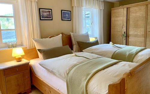 Fewo Schultheiß: Schlafzimmer zur Hofseite