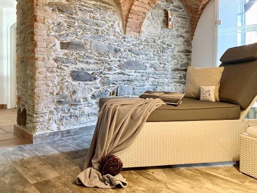 Liege im Wellnessbereich