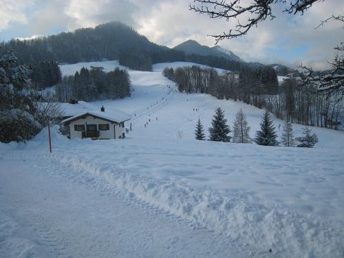 Skilift in unmittelbarer Nähe