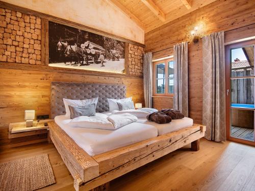 Schlafzimmer der Chalets