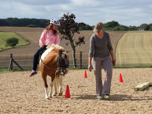 Unsere Reitlehrerin