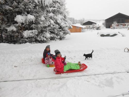 Viel Spaß im Schnee