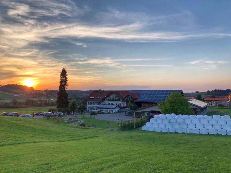 Schädlerhof Abendstimmung