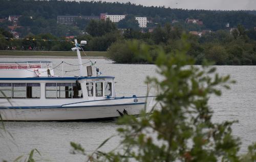 Schiff am Altmühlsee