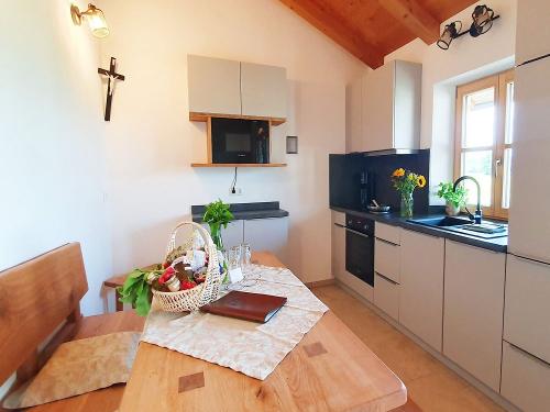 Wohnküche der Ferienwohnung Benedikt