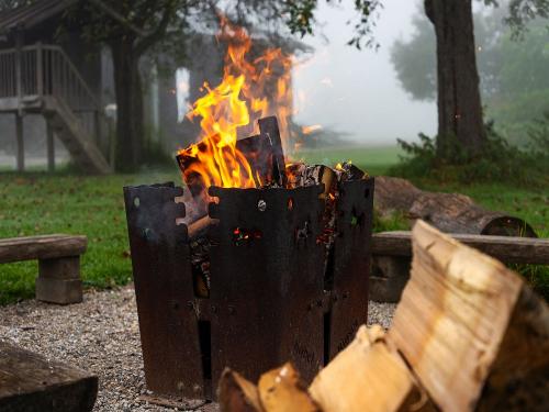 Stimmungsvolle Abende am Lagerfeuerplatz