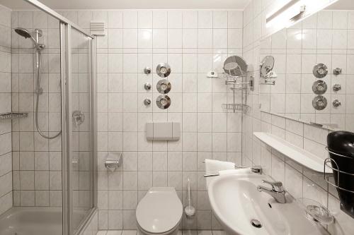 Dusche / WC Fewo AUERBERG