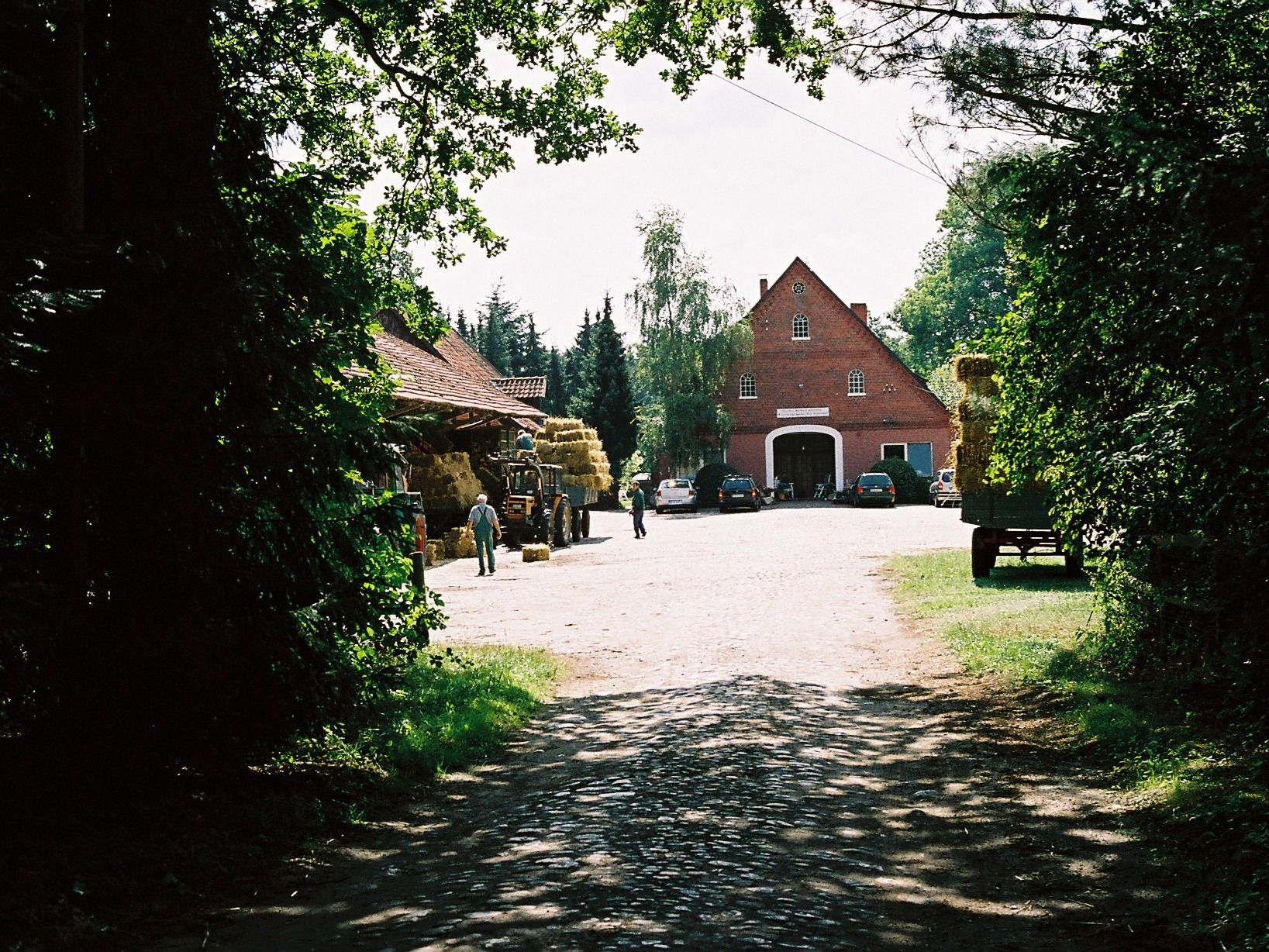Blick auf den Kregers Hof