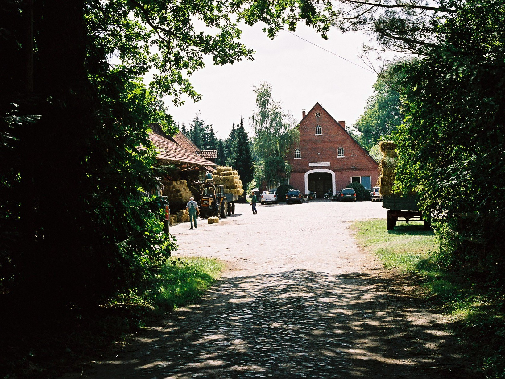 Blick auf den Kregers Hof