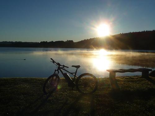 Der See im Herbst