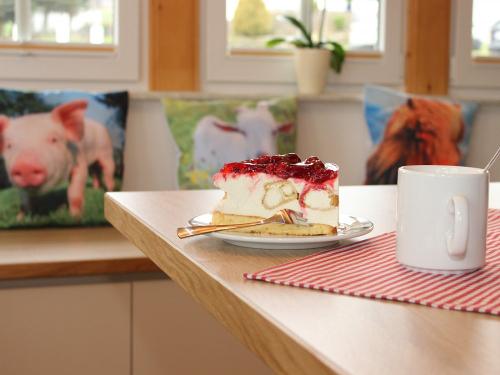 Kuchen mit Kaffee