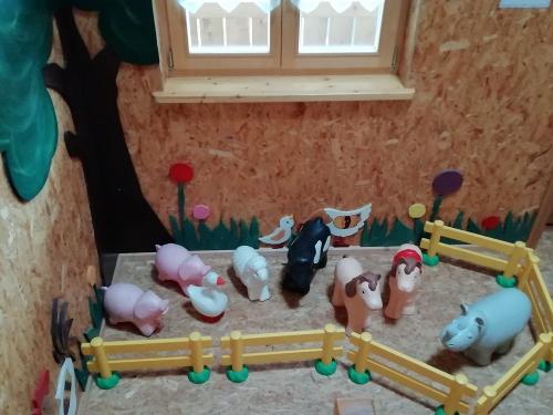 Bauernhoftiere zum Spielen