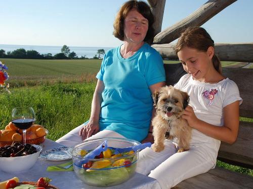 Urlauber mit Hund willkommen
