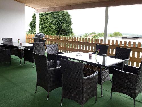 Überdachte Terrasse