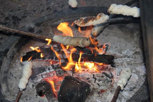 Stockbrot backen