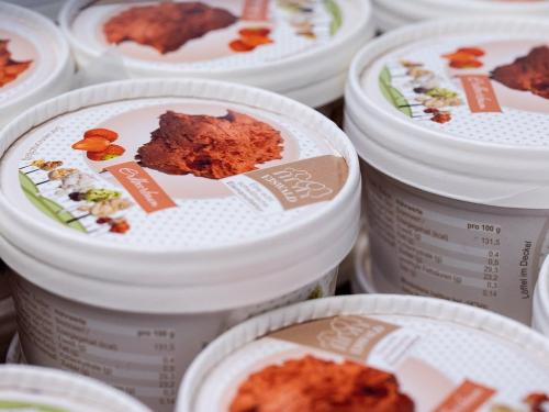 Eisherstellung bei Cafe & Wein Eisherstellung bei Cafe & Wein