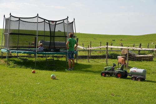 Unser grosses Trampolin
