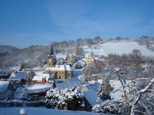 Blick zur Kirche