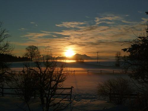 Sonnenaufgang auf dem Fürstnerhof