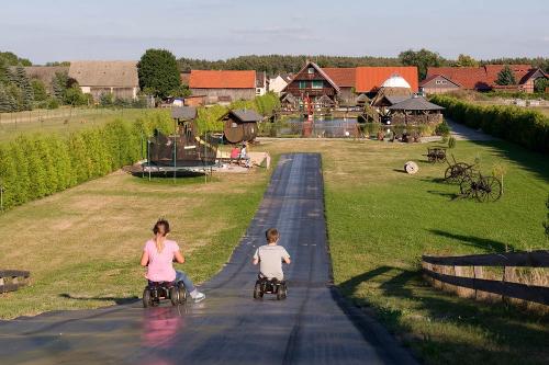 Blick im Erlebnisgarten