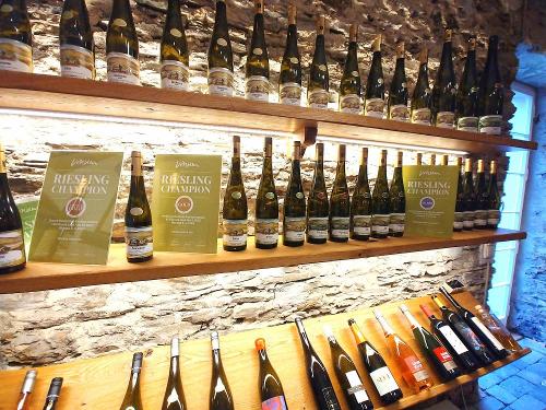 Weine in der Vinothek