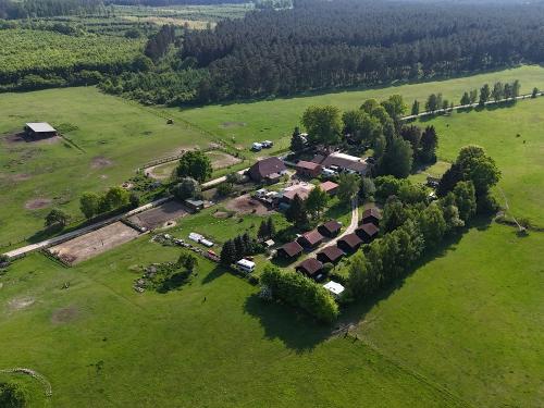 Waldhof Bruchmühle aus der Vogelperspektive