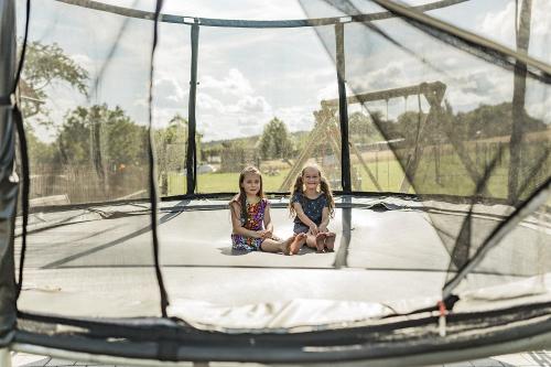 Unser Trampolin zum Austoben
