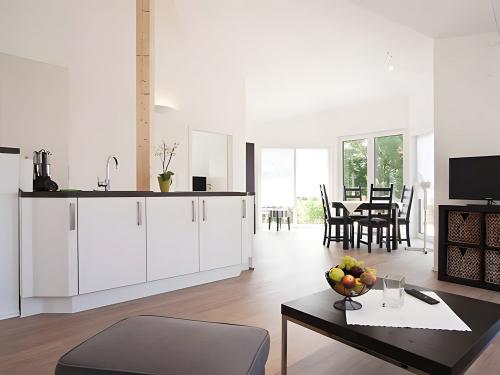 Wohnküche im großen Ferienhaus