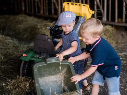 Im Stall helfen