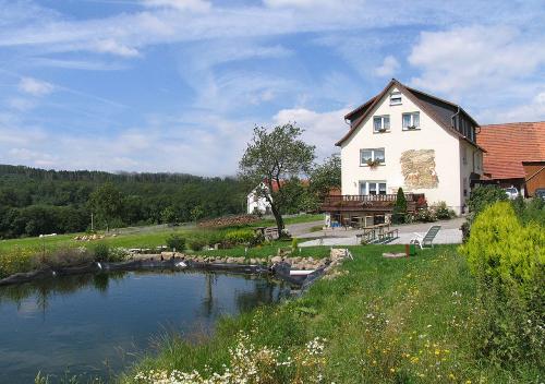 Hofansicht Bauernhof Schuchert
