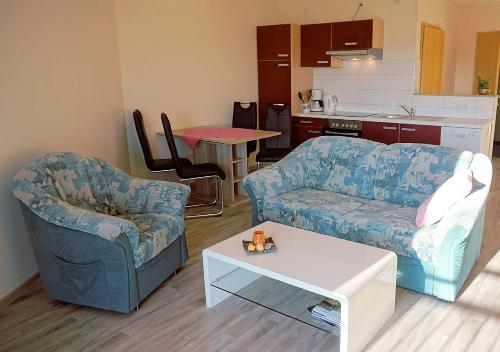 Wohnküche in Ferienwohnung Nr. 2