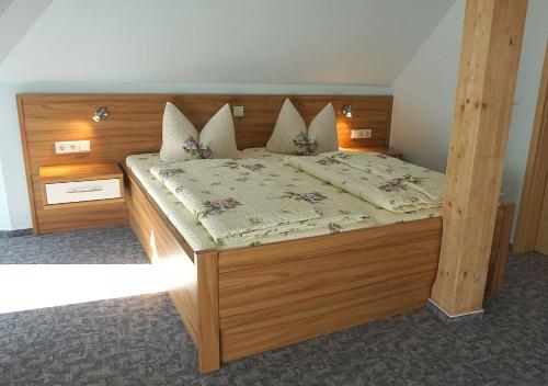 Doppelschlafzimmer in Ferienwohnung Nr. 2