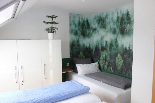 Ferienwohnung zweites Zimmer, drittes Bett