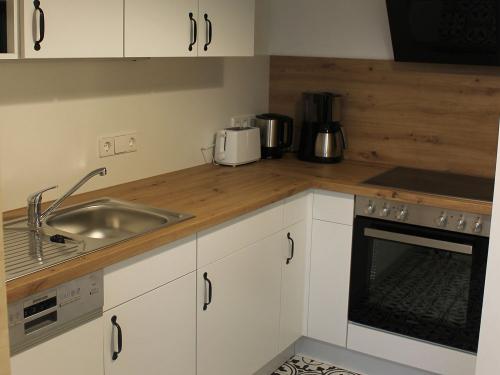 Küche für die Ferienzimmer