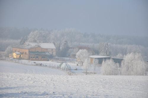 Andalusierhof im Winter