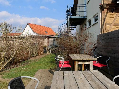 Gäste-Terrasse am HOLTZHAUS