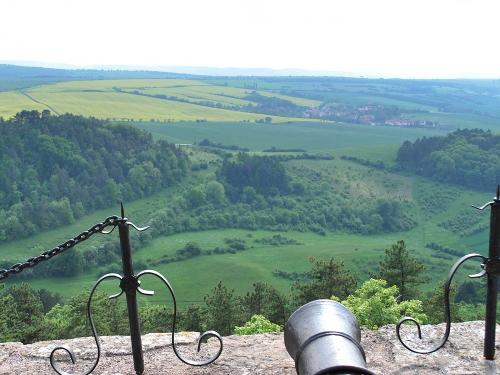Blick von der Burg Gleichen