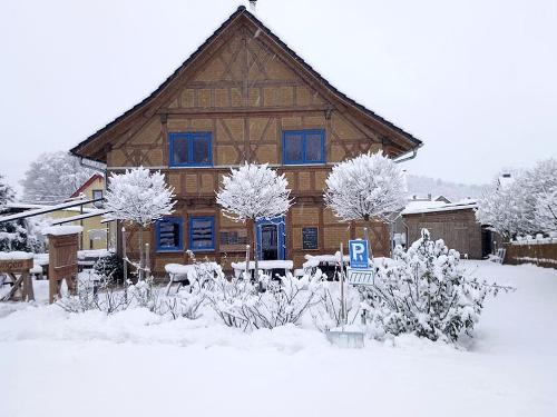 Das HOLTZHAUS im Winter
