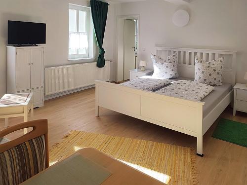 Fewo Werrablick - Wohn- Schlafraum