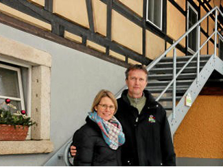Kühe im Stall