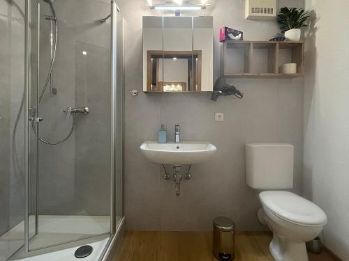 Badezimmer Ferienwohnung Enzian