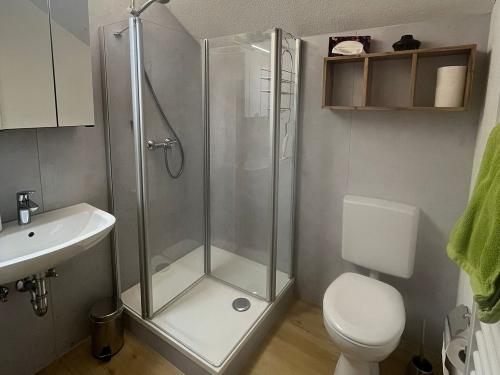 Badezimmer Ferienwohnung Alpenrose