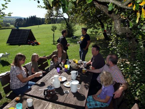 Sitzplatz im Grünen