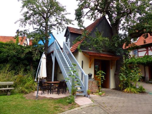 Aufgang zum Appartement "Birnbaum"