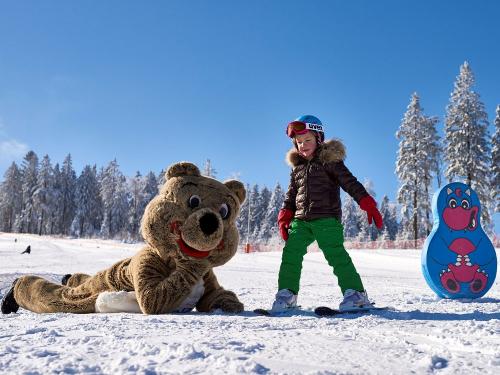 Skifahren in der Sonnenwald Region