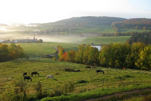 Blick von der Domäne Schaumburg