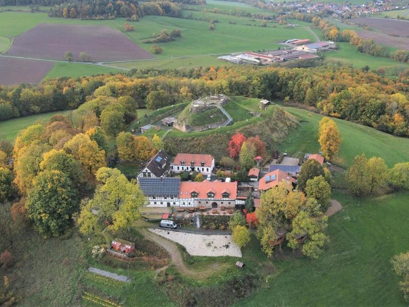 Luftaufnahme Domäne Schaumburg