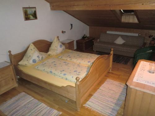 Schlafzimmer- Salzachtalblick