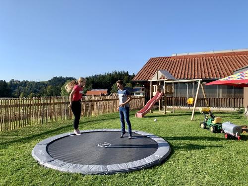 Unser Trampolin